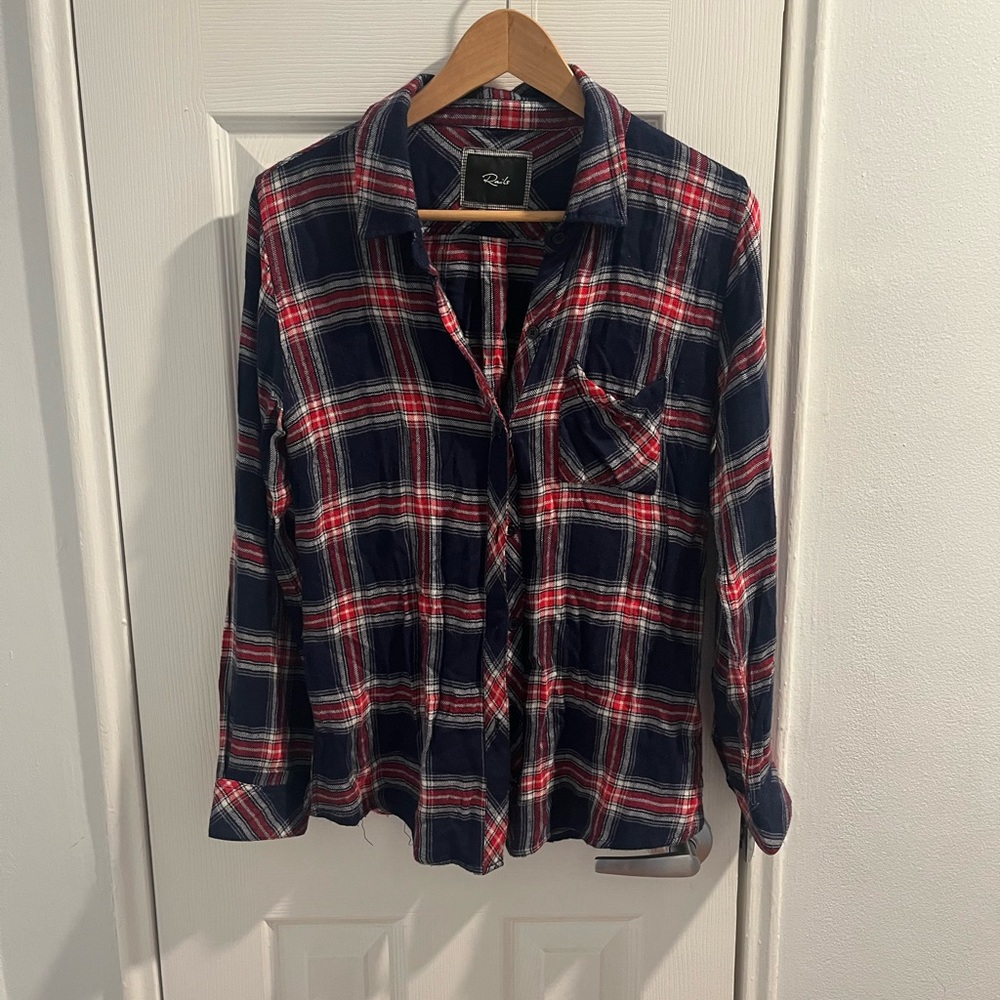 Rails Red and Blue Plaid Shirt